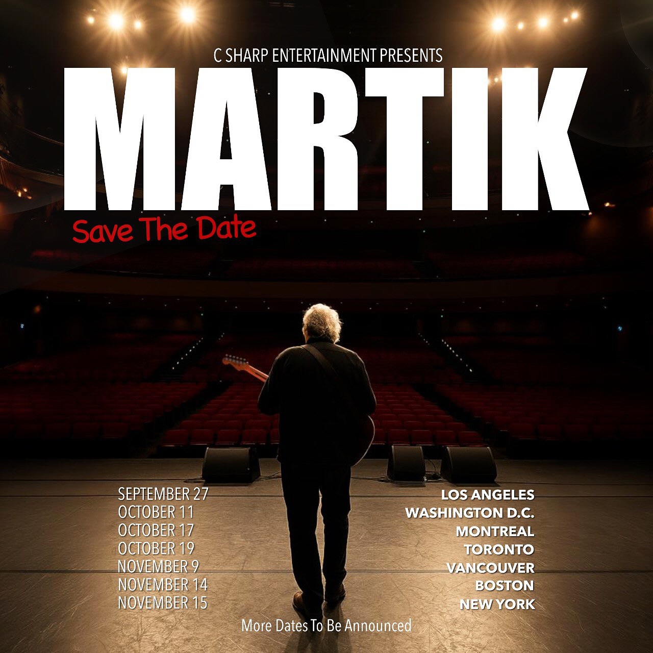 Martik. Tour Poster